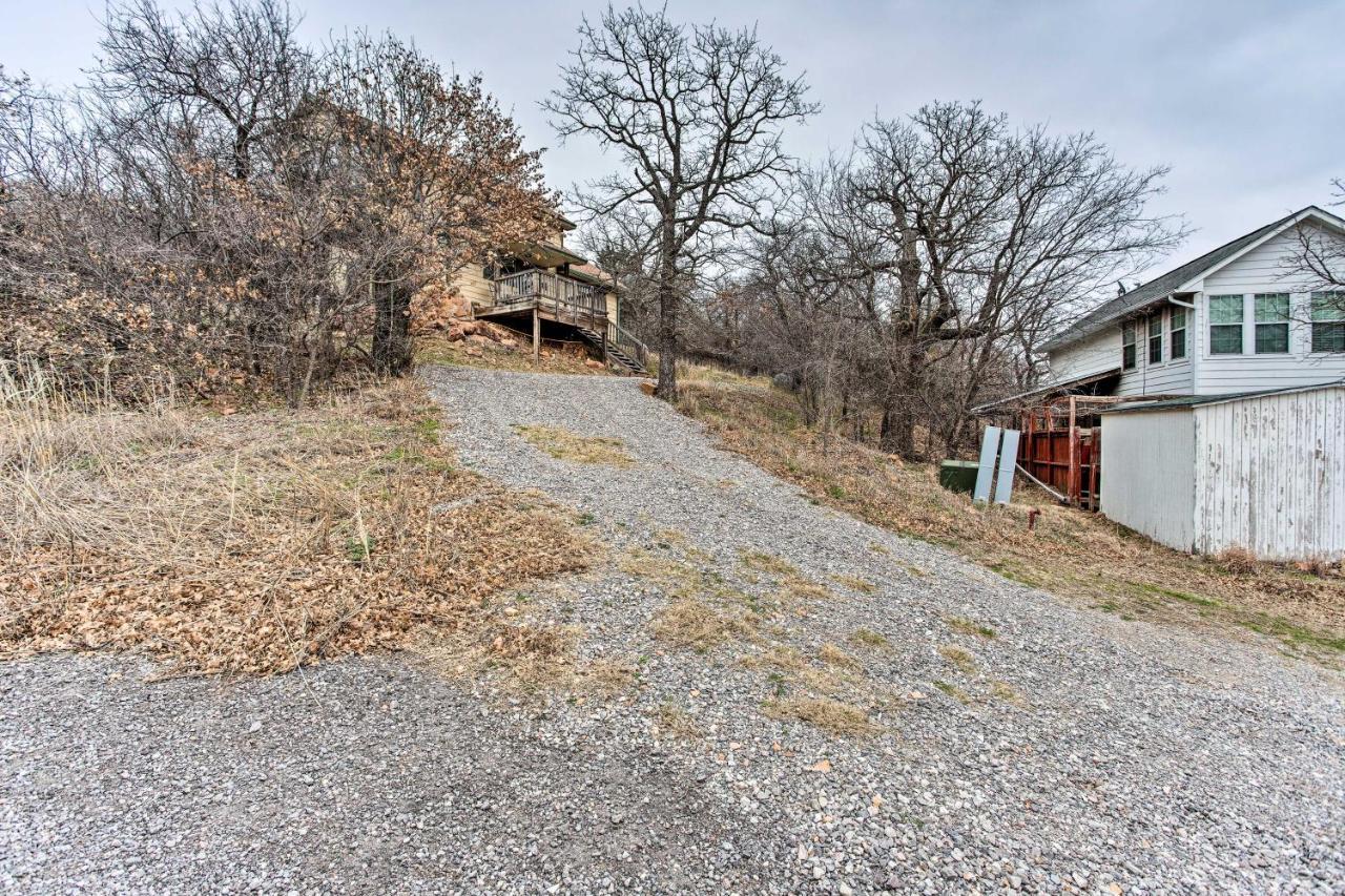 Medicine Park Cabin Rental With Mountain View 外观 照片
