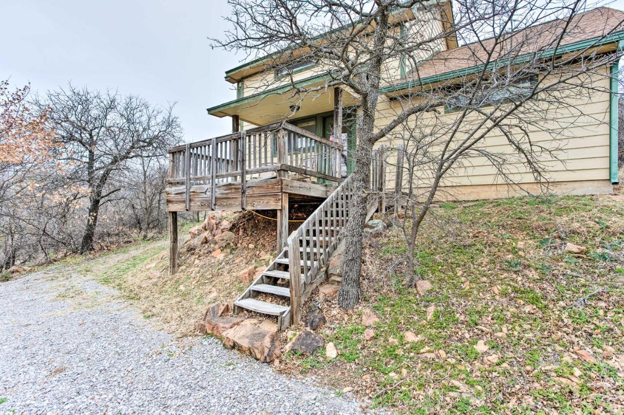 Medicine Park Cabin Rental With Mountain View 外观 照片